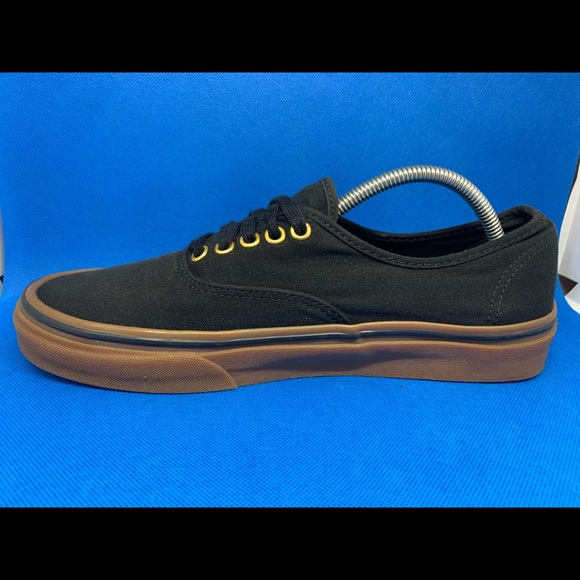 Vans Other - VANS OFF THE WALL Pro 721565 Black Tan Brown Skateboarding Sneakers Men’s Sz 9.5